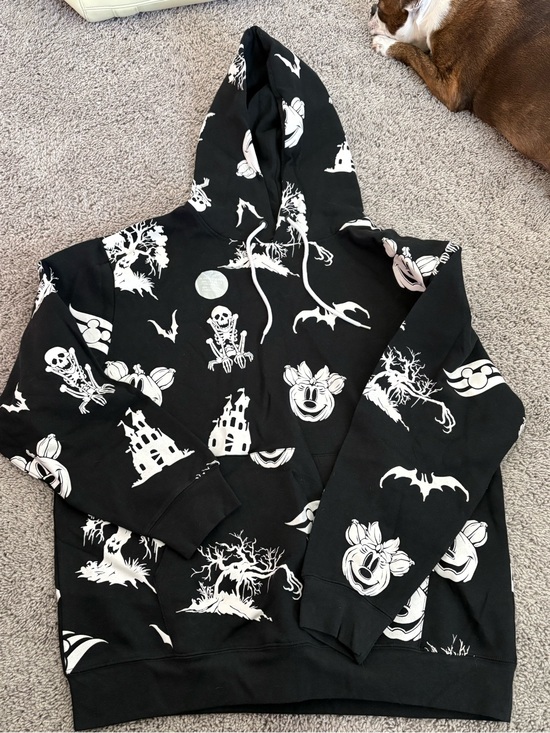 Disney Tops - Disney Cruise Line Black Halloween Graphic Hoodie